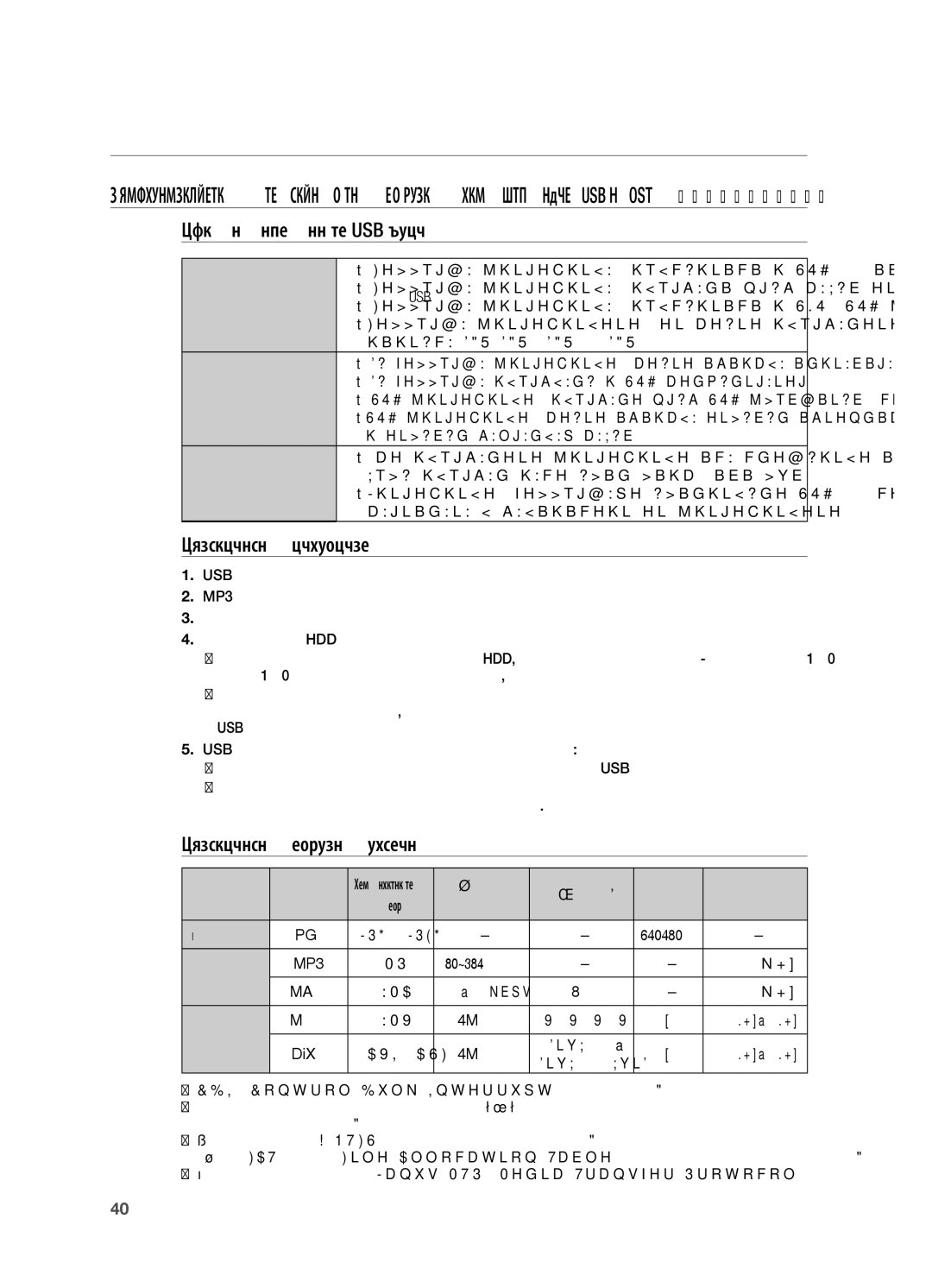 Samsung HT-X720GT/EDC, HT-X720T/EDC manual Съвместими устройства, Съвместими файлови формати 