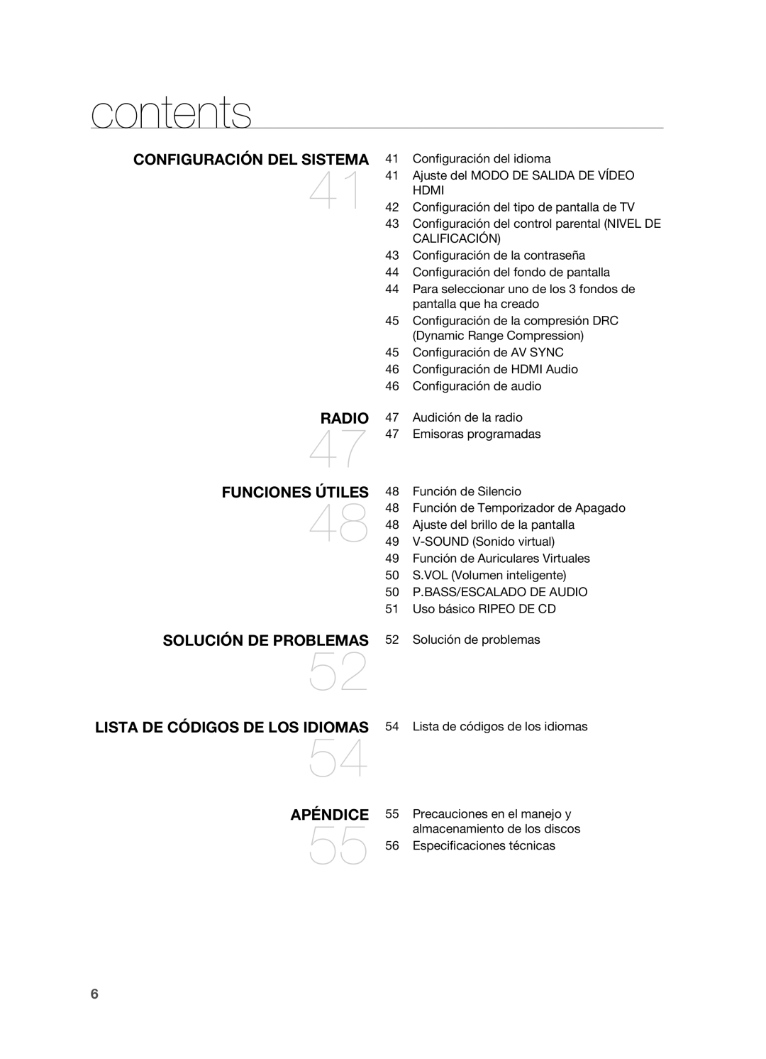 Samsung HT-X720T/XET manual Contents 