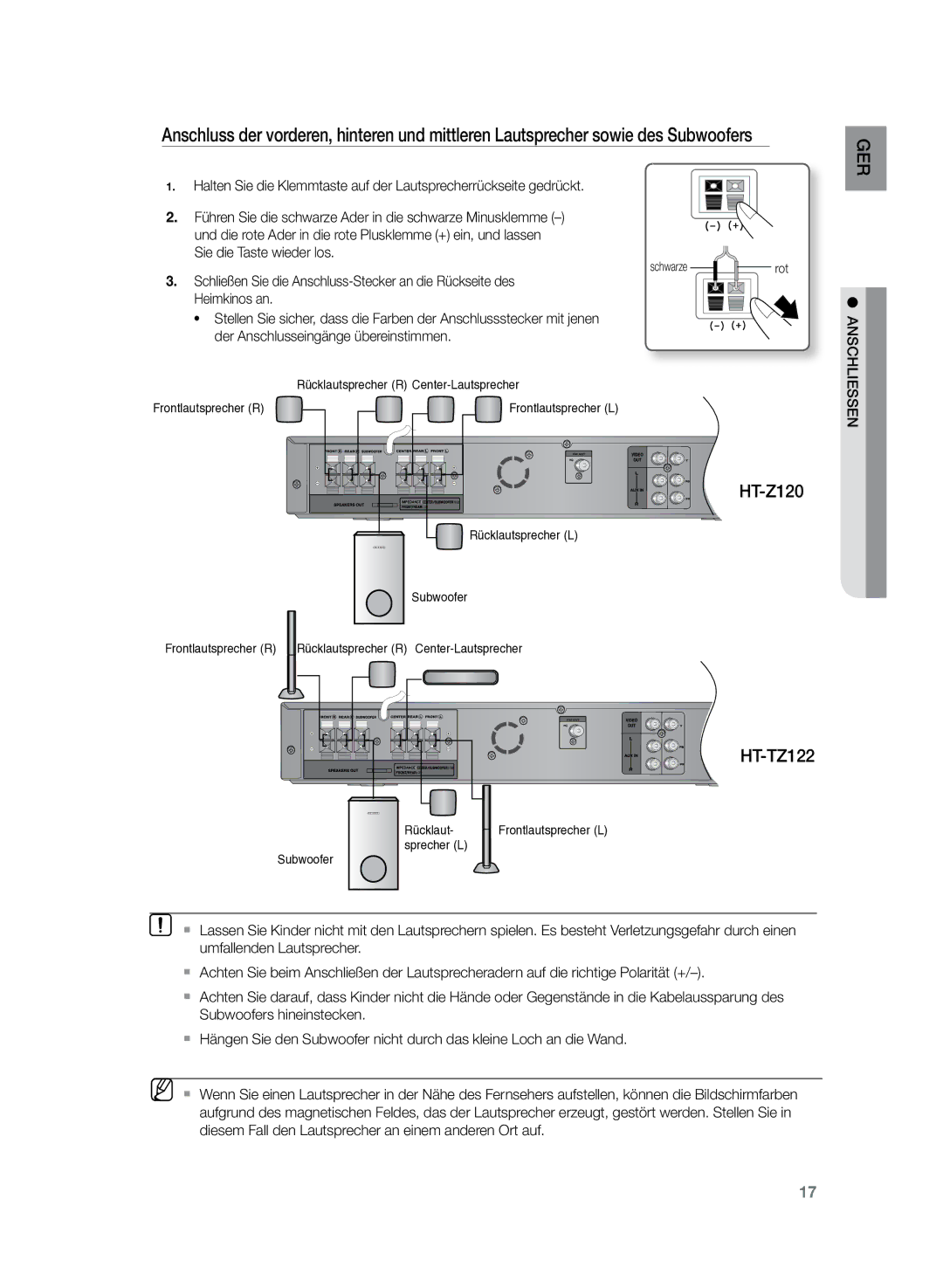 Samsung HT-Z120T/XEF, HT-Z120T/EDC manual HT-TZ122, ESSen 