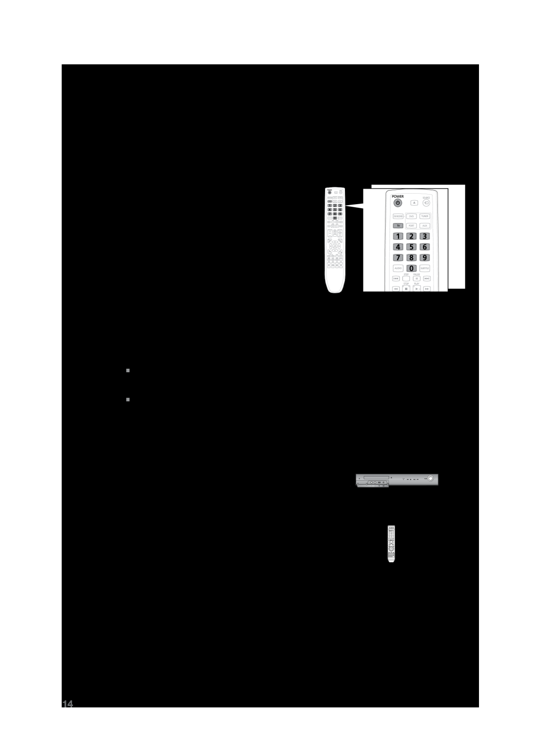 Samsung HT-TZ325T/SIM, HT-Z220T/MEA, HT-TZ325T/FMC Setting the Remote Control, When operating a TV with the remote control 
