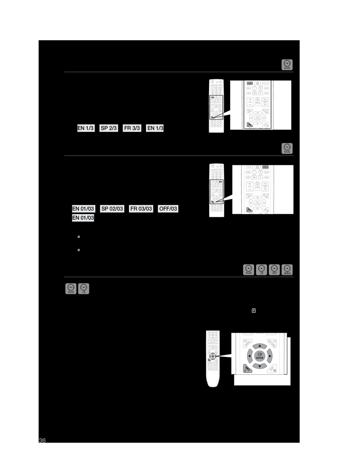 Samsung HT-Z221 user manual dBAG, Audio Language Selection Function, Subtitle Language Selection Function, Playback 