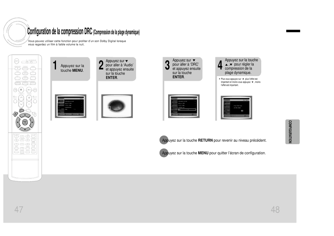 Samsung HTDB1350RH/ELS manual Enter 