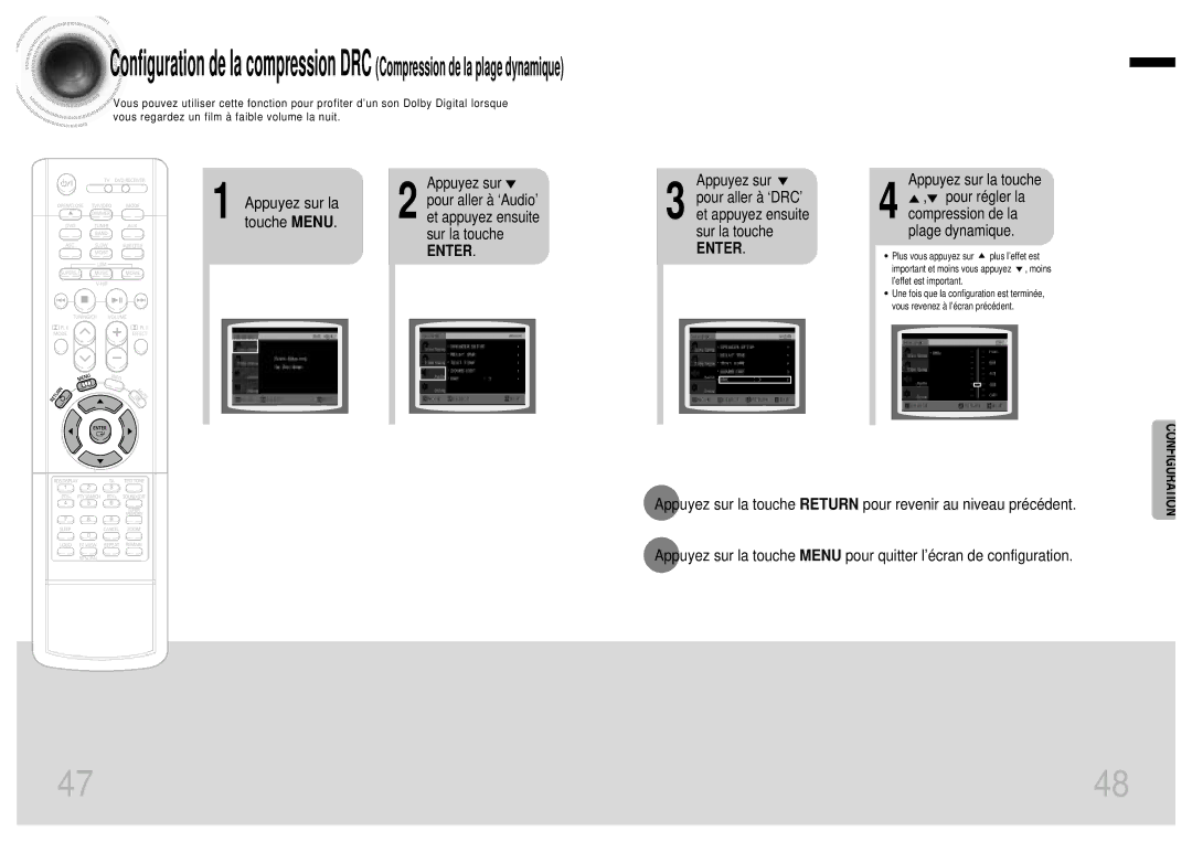 Samsung HTDB750RH/ELS manual Enter 