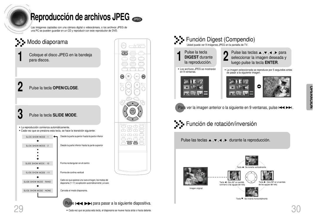 Samsung HTDM155RH/EDC manual Digest durante 