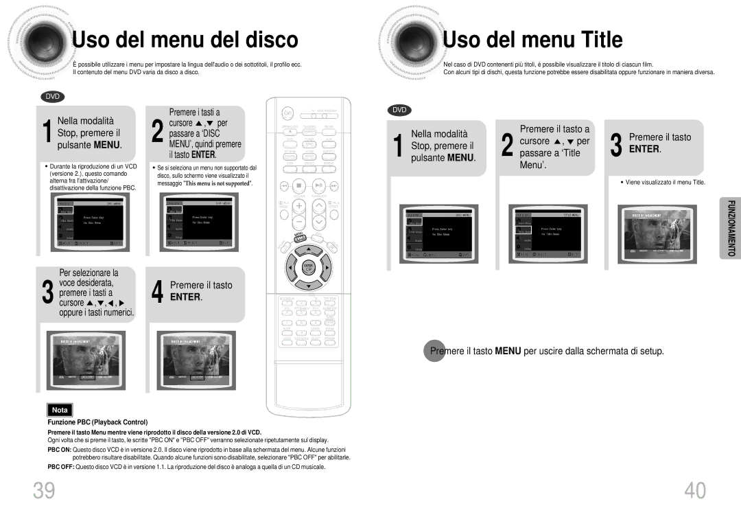 Samsung HTDS400RH/EDC, HTDS420RH/EDC, HTDS400RH/XFO manual Uso del menu del disco, Uso del menu Title 