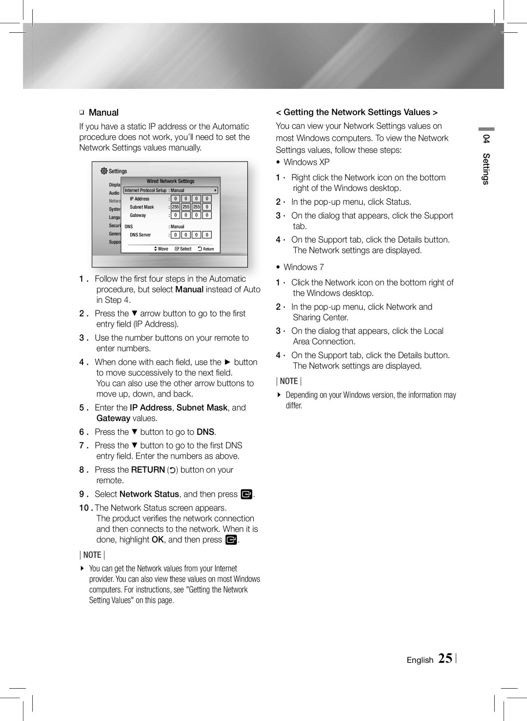 Samsung HTE3500ZA user manual Manual 