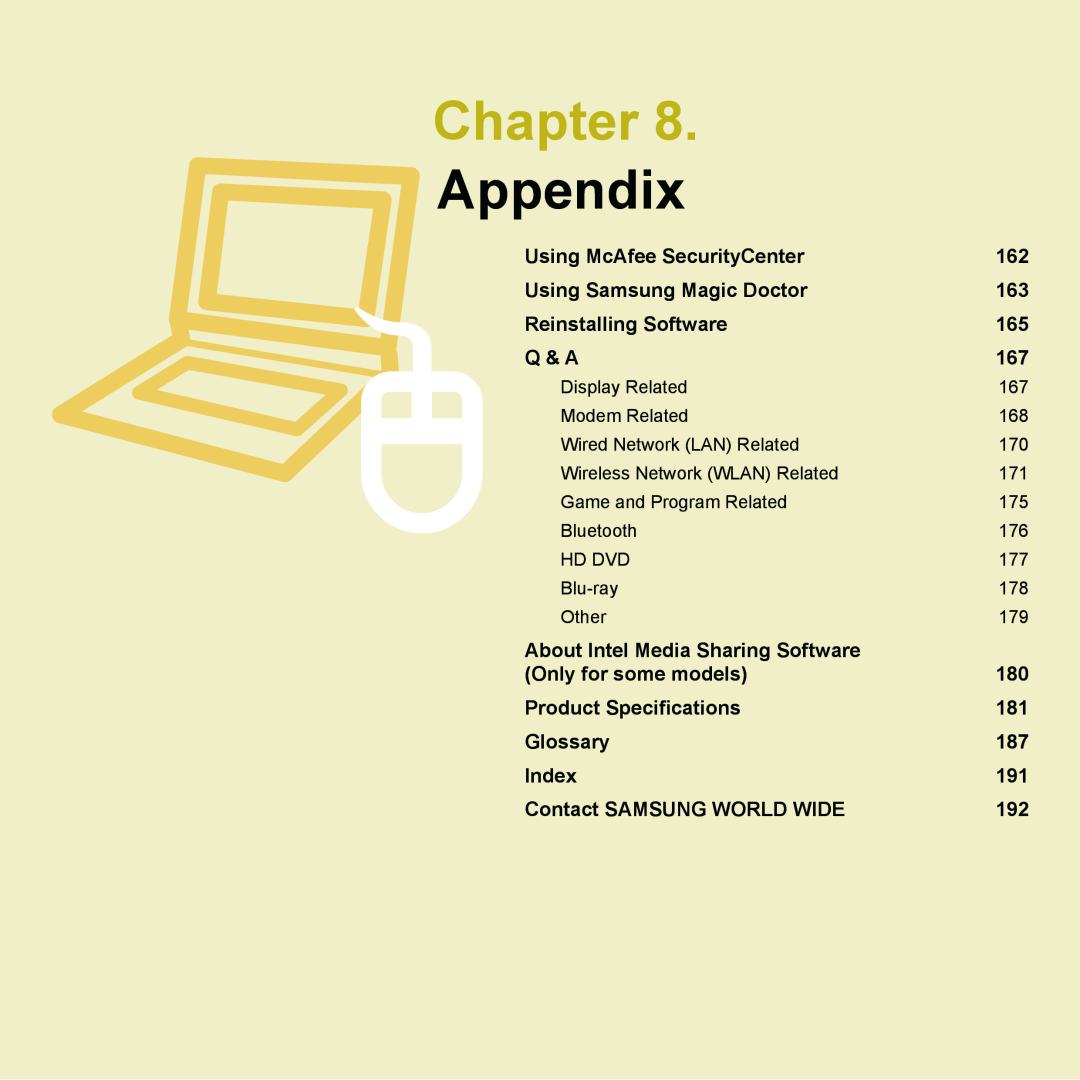Samsung HTQ45, Q46 manual Appendix, Chapter 