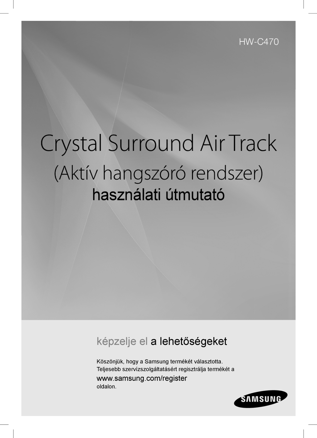 Samsung HW-C470/XEE, HW-C470/EDC manual Crystal Surround Air Track 