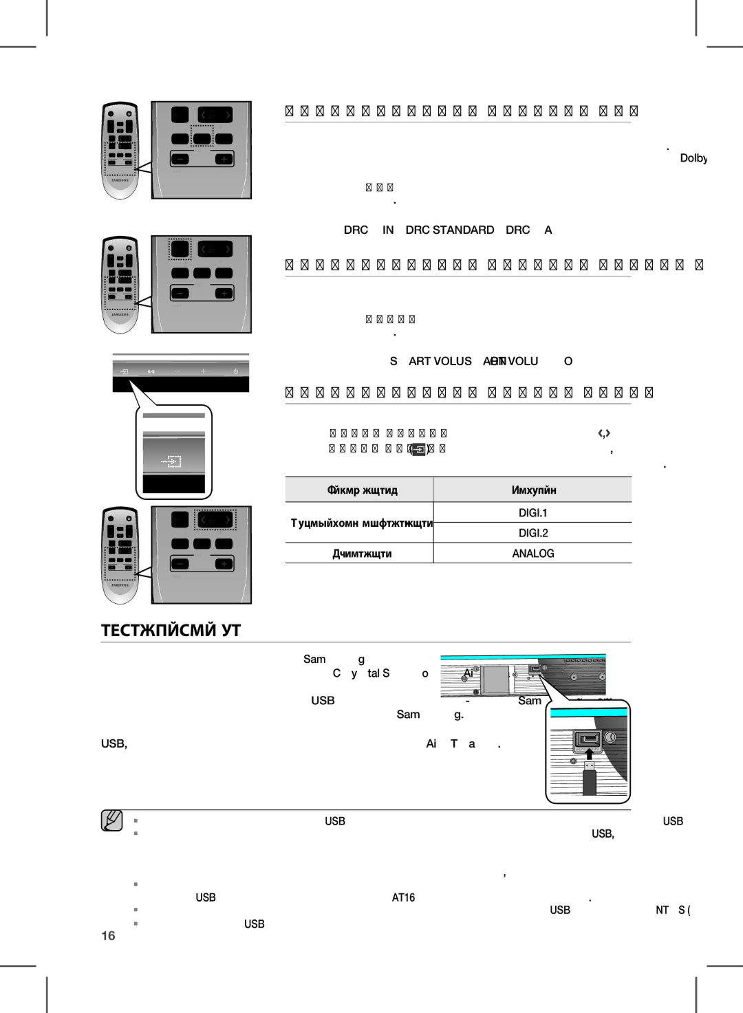 Samsung HW-D351/RU manual Обновление ПО, Использование функции DRC, Использование функции ИНТЕЛ. Громкость 