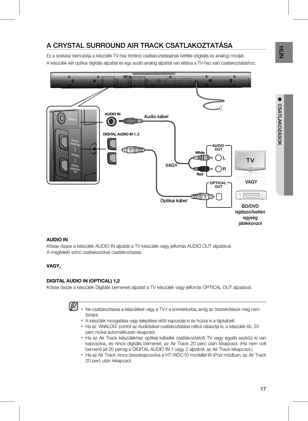 Samsung HW-D570/XE, HW-D570/EN, HW-D570/ZF manual Vagy 