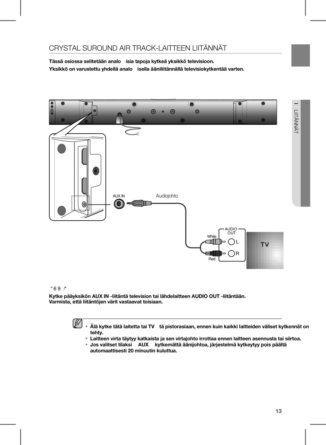 Samsung HW-E350/XE manual Aux 