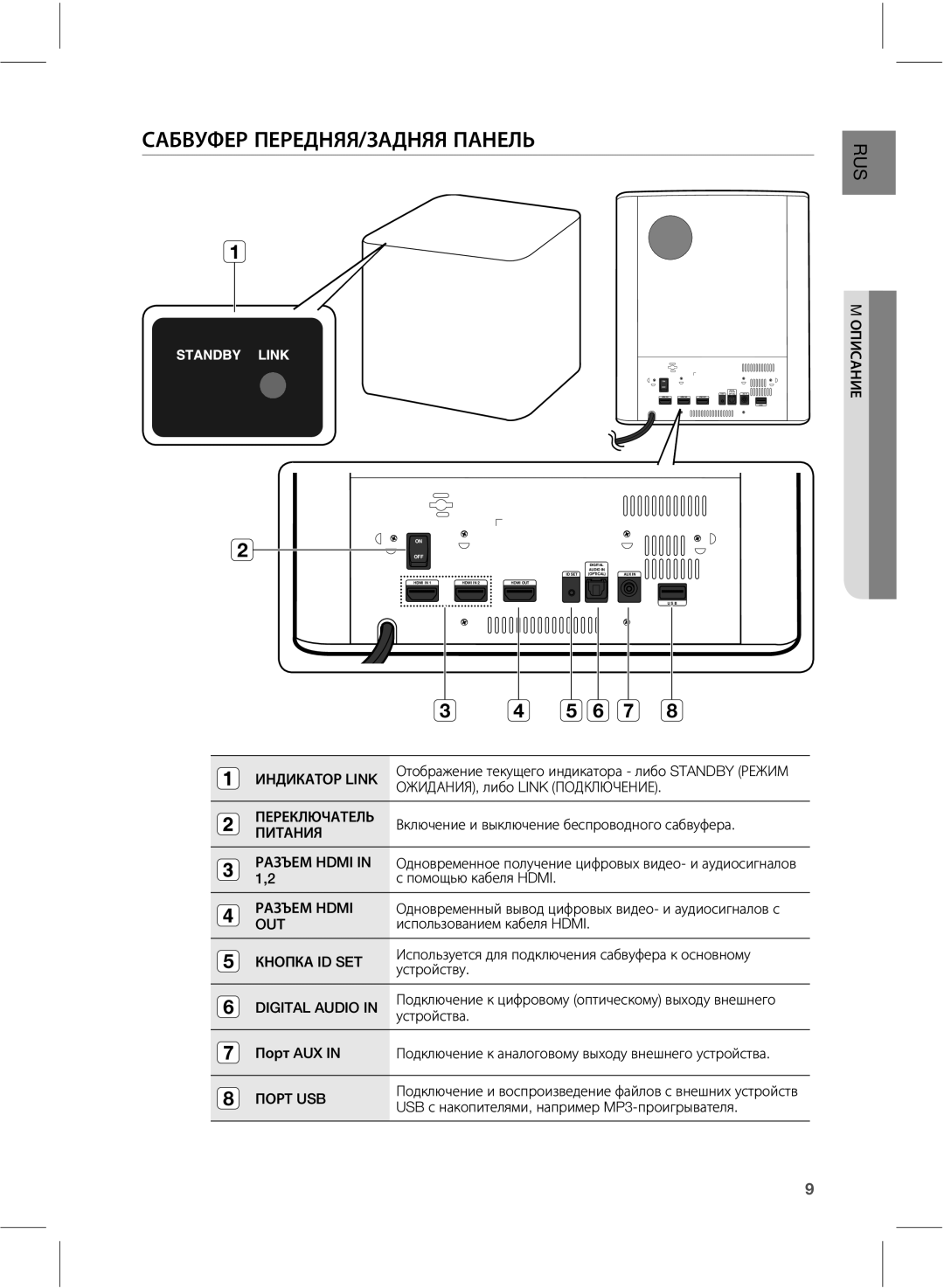 Samsung HW-E551/RU, HW-E550/RU manual ŴţŤťŶŷŨųŲŨųŨŧŰƂƂŪţŧŰƂƂŲţŰŨŮſ 