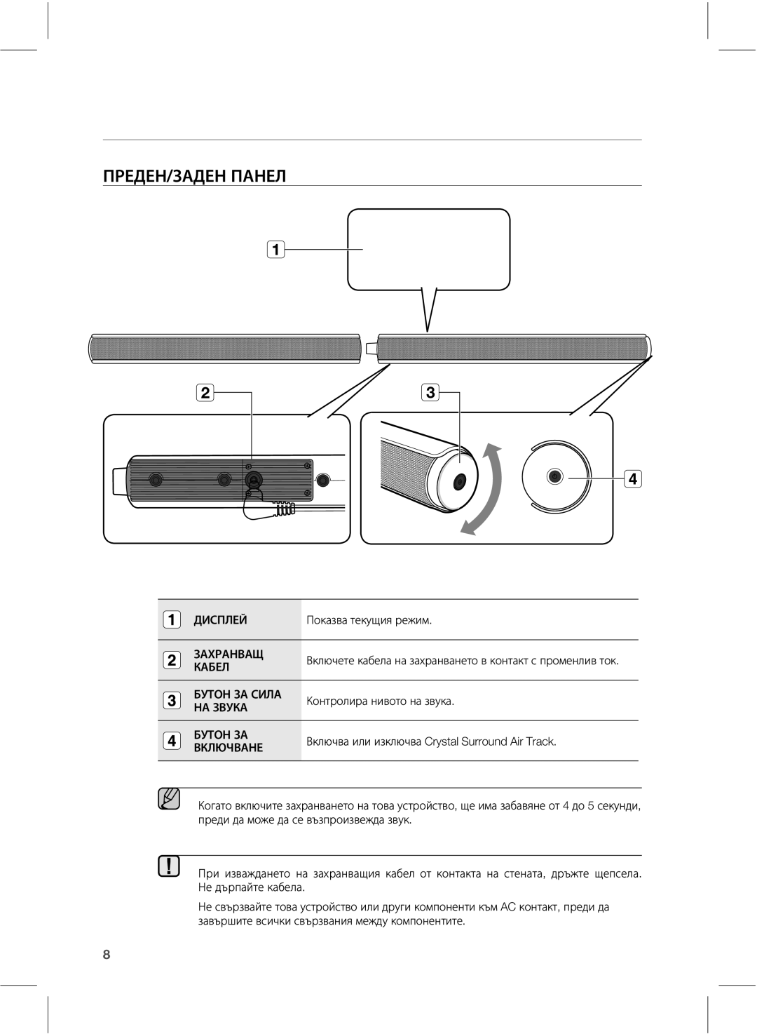 Samsung HW-E551/EN manual Описания, ŲųŨŧŨŰŪţŧŨŰŲţŰŨŮ 