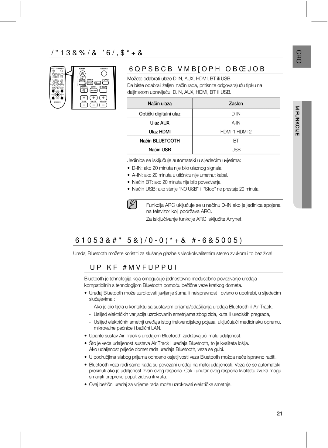 Samsung HW-E551/EN manual 6QPSBCBVMBOPHOBêJOB, Btmpo 