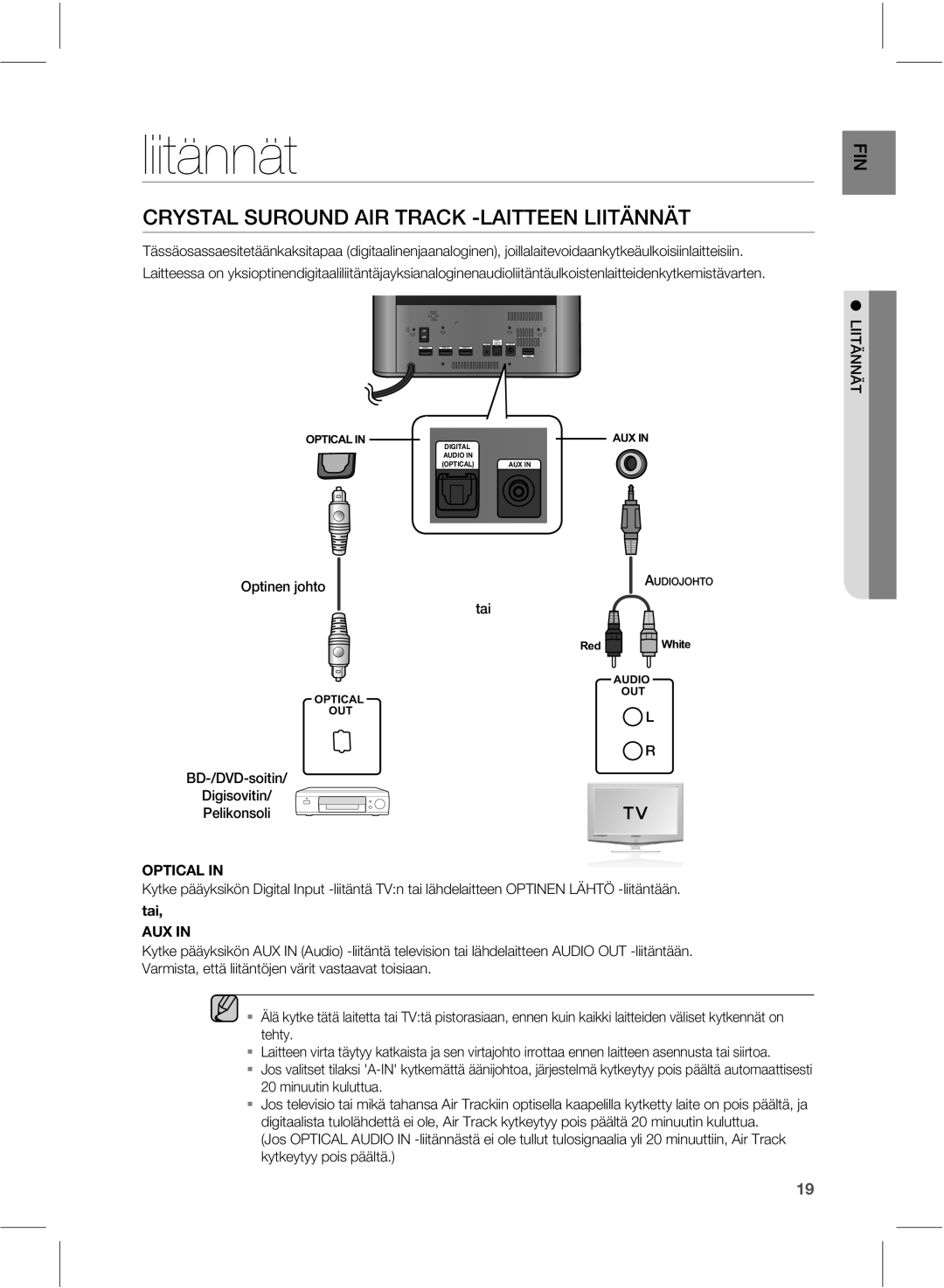 Samsung HW-E551/XE manual 0QUJOFO KPIUP, Ubj, 7BSNJTUBFUUÊMJJUÊOUÚKFOWÊSJUWBTUBBWBUUPJTJBBO, Ufiuz 