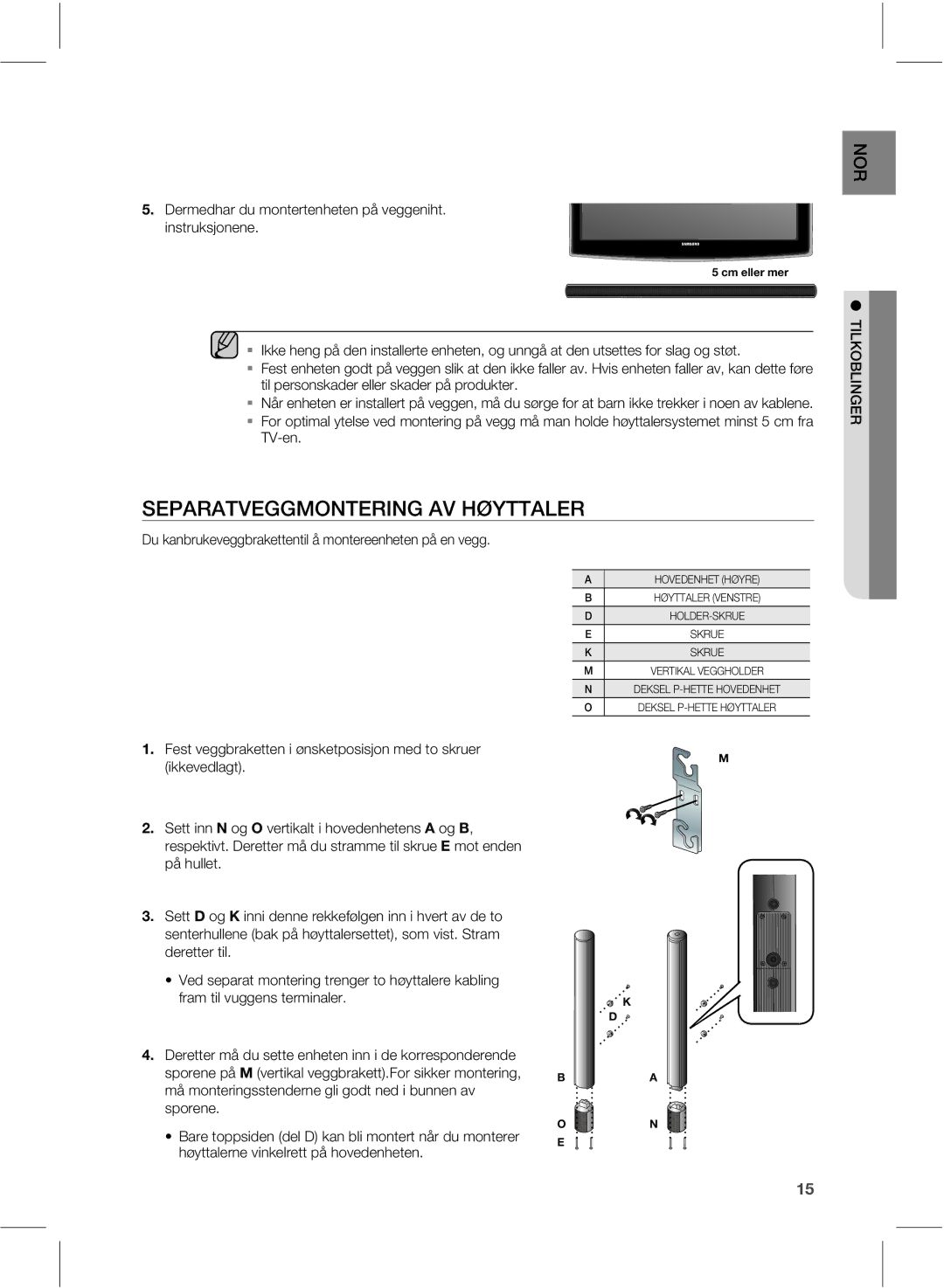 Samsung HW-E551/XE manual 1357&.0/5&3*/755-&3 