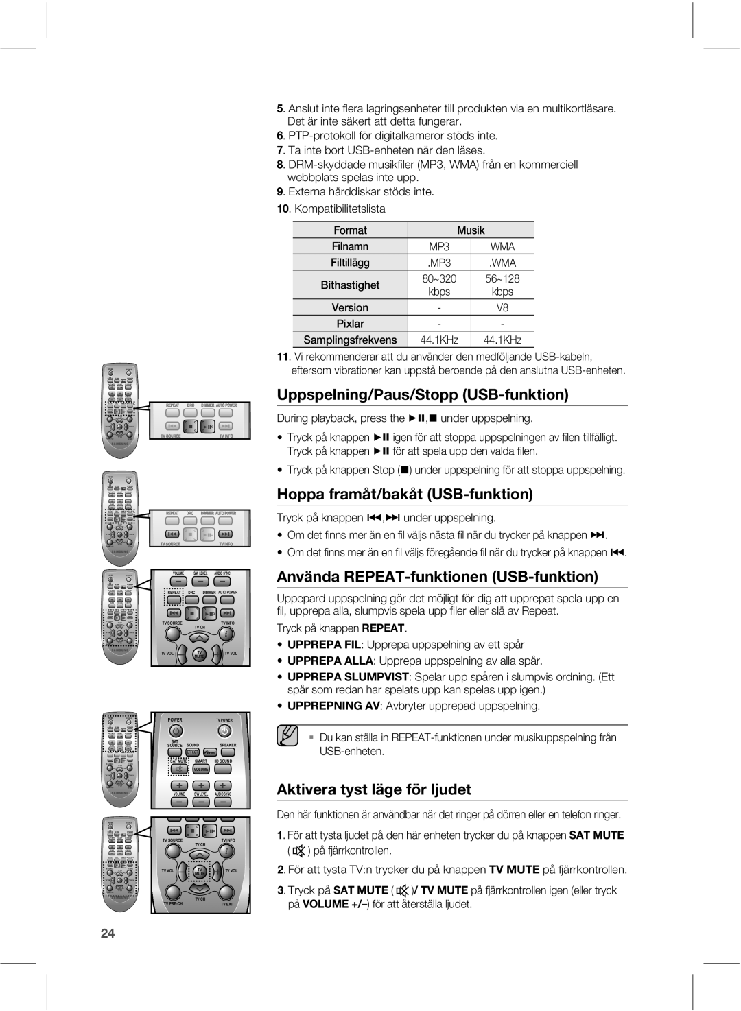 Samsung HW-E551/XE 6QQTQFMOJOH1BVT4UPQQ 64#GVOLUJPO, PQQBGSBNÌUCBLÌU 64#GVOLUJPO, LujwfsbUztuMêhfGúsMkvefu 