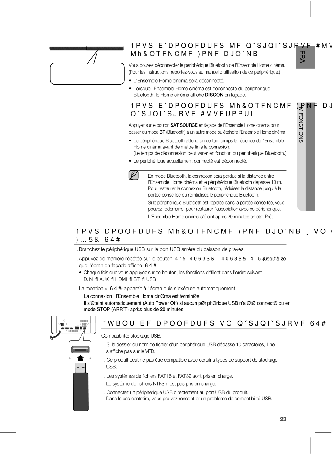 Samsung HW-E551/ZF manual WBOUEFDPOOFDUFSVOQÏSJQIÏSJRVF64#, QïsjqiïsjrvfBduvfmmfnfouDpoofduïFtuEïdpoofduï 