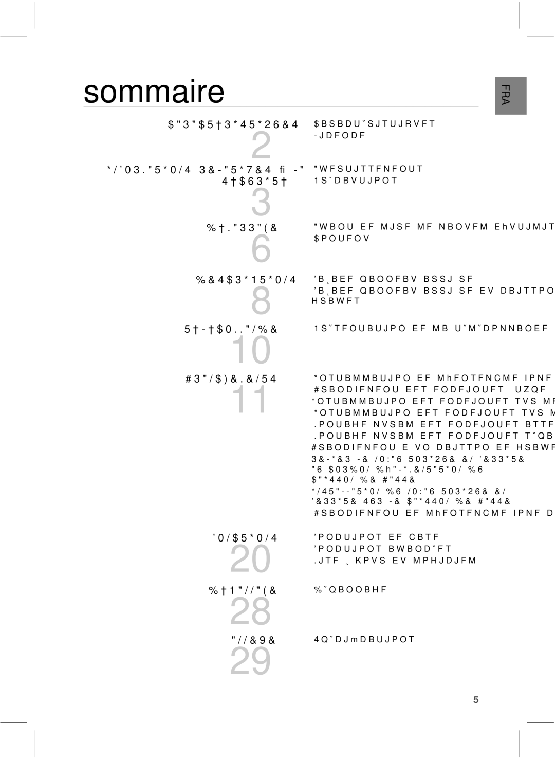 Samsung HW-E551/ZF manual Sommaire 