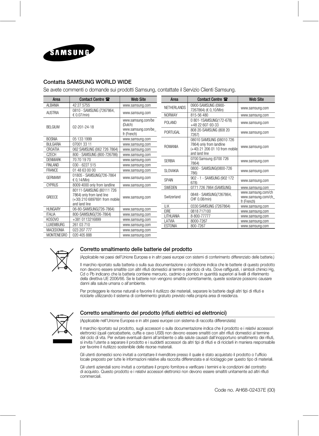 Samsung HW-E551/ZF manual $PefOp& , Sfb, 8FC4JUF, Luxemburg, Macedonia 