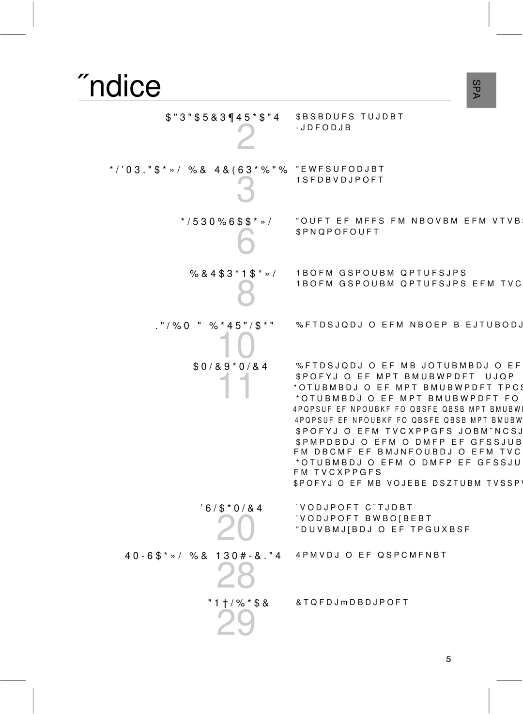 Samsung HW-E551/ZF manual Índice 