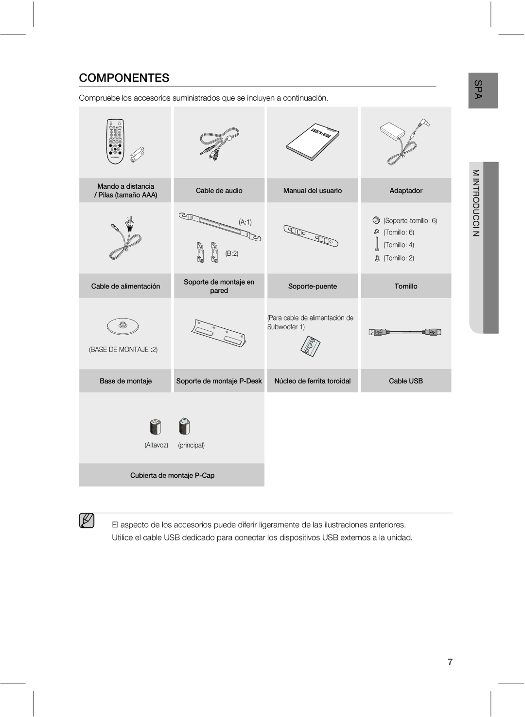 Samsung HW-E551/ZF manual $0.10/&/5&4, Introducción 