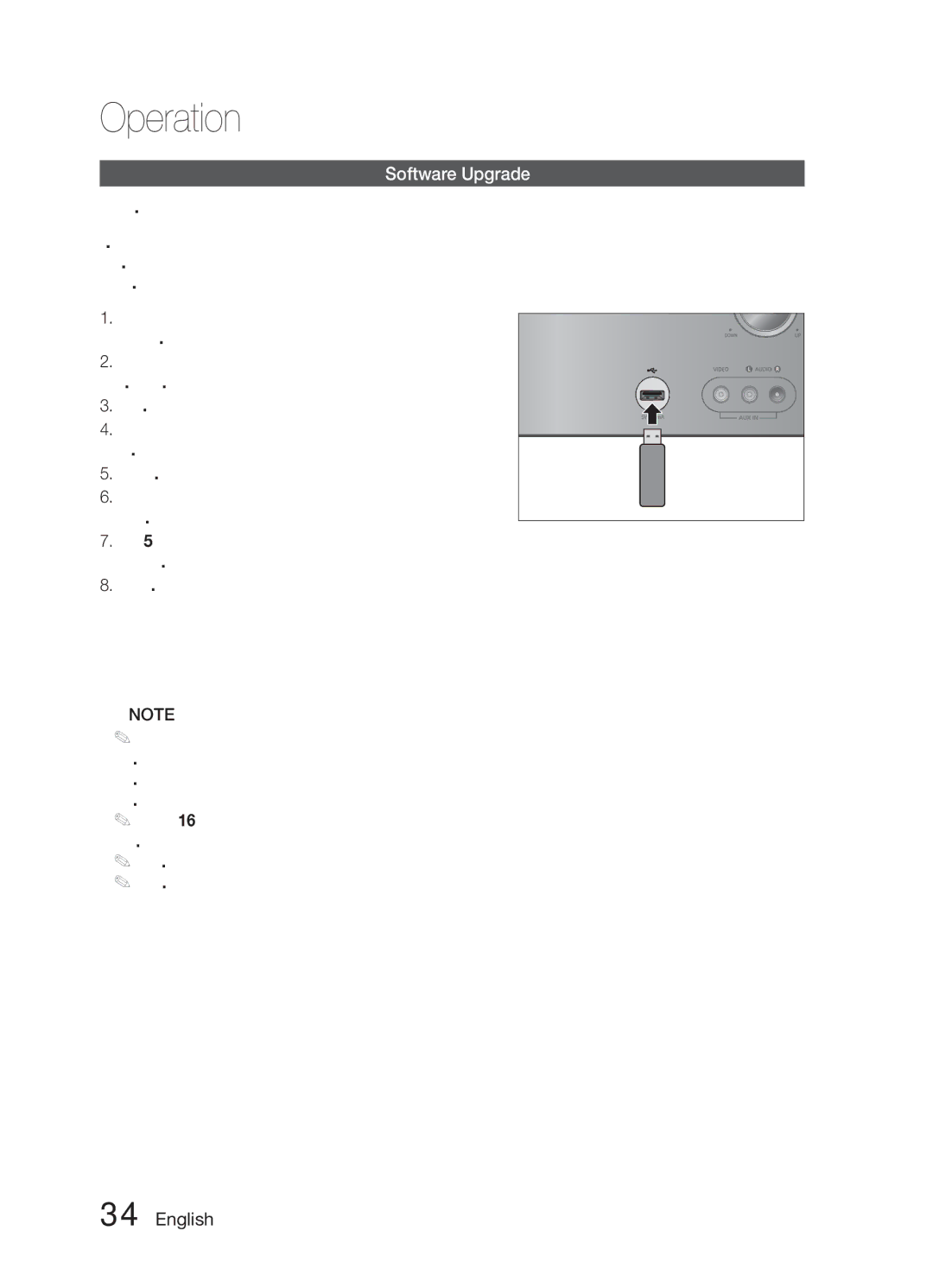 Samsung HW-E6500/XV manual Software Upgrade 