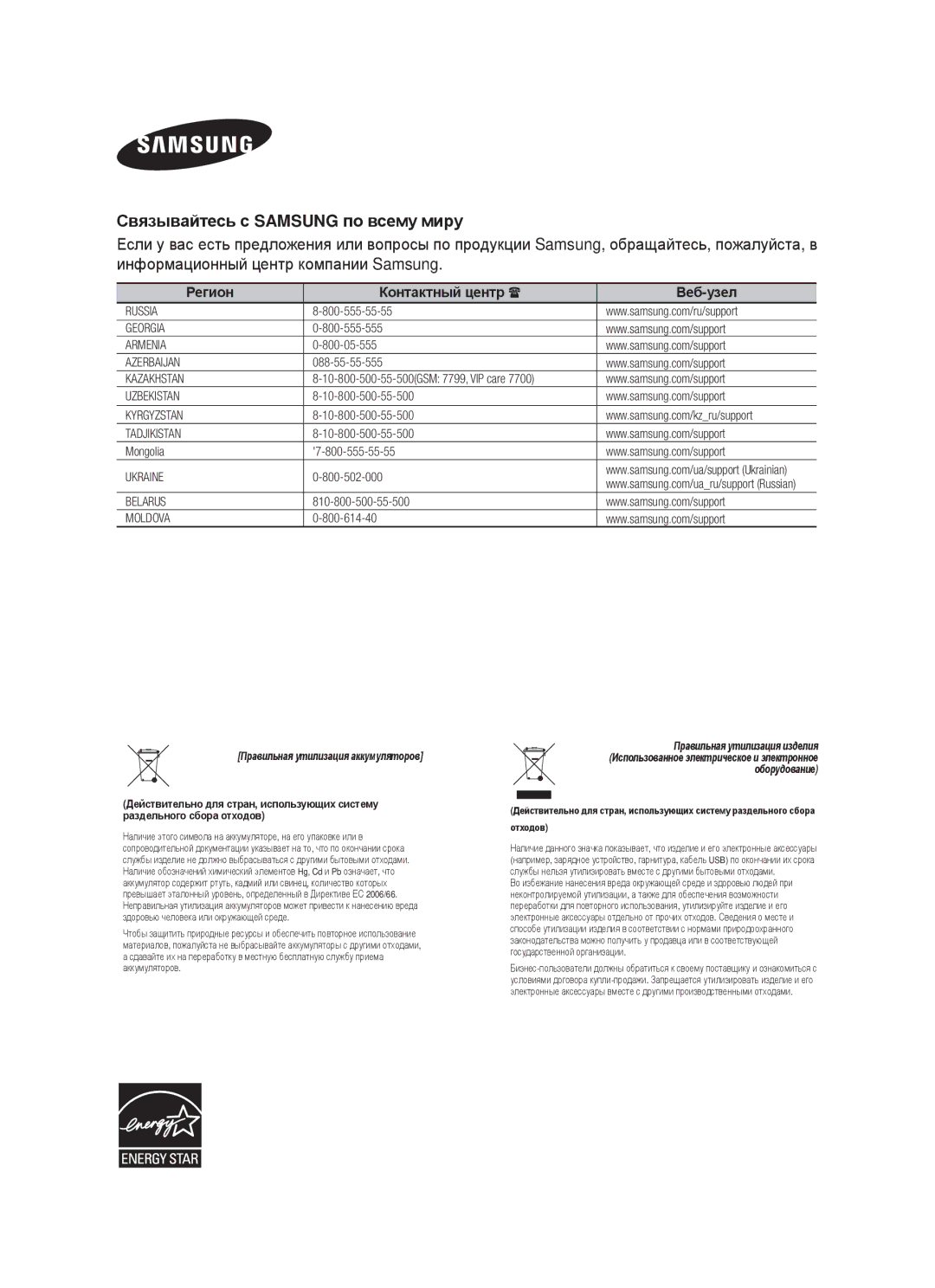 Samsung HW-F450/RU manual Ɋвязывɚɣтɟɫь ɫ Samsung пɨ вɫɟмɭ миɪɭ 