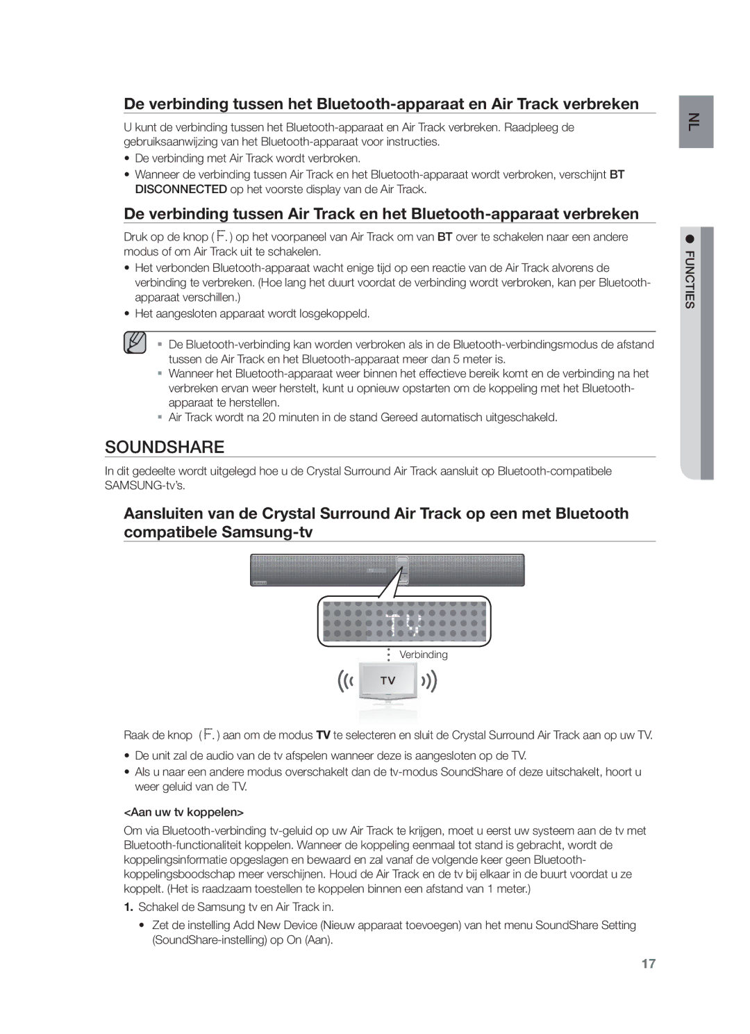 Samsung HW-F751/XN, HW-F751/TK, HW-F751/EN, HW-F750/XN, HW-F750/EN, HW-F750/ZF, HW-F751/ZF manual Soundshare 