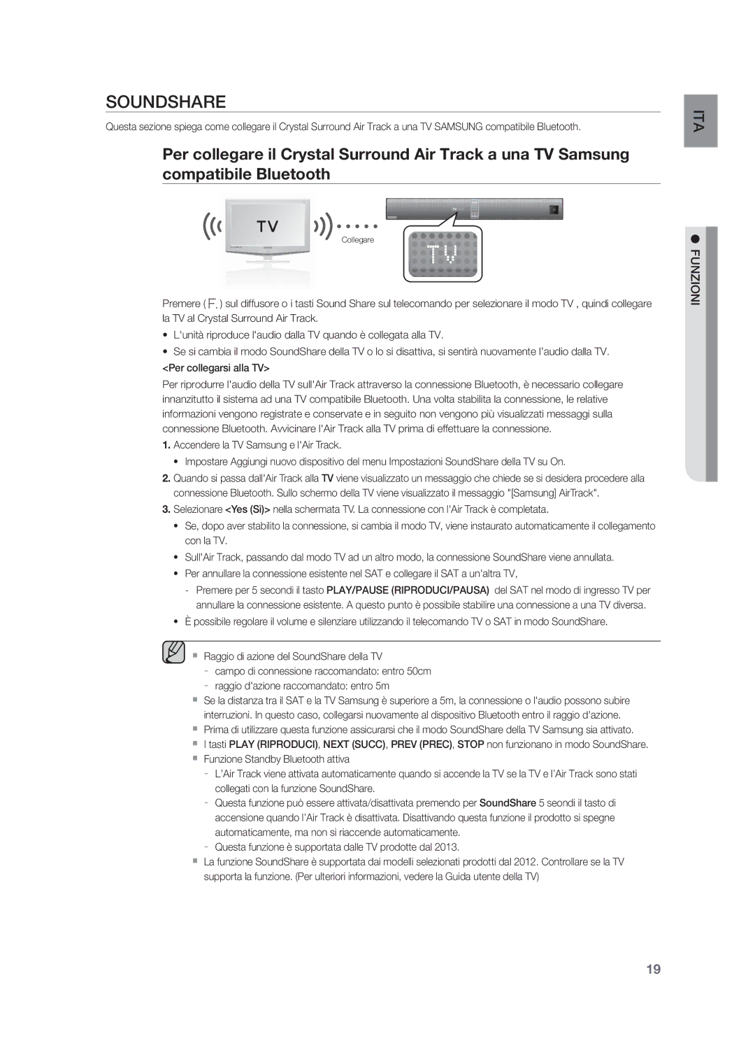 Samsung HW-F850/ZF manual Collegare 