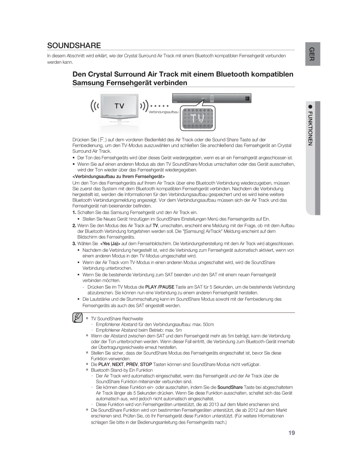 Samsung HW-F850/EN, HW-F850/ZG manual Soundshare 