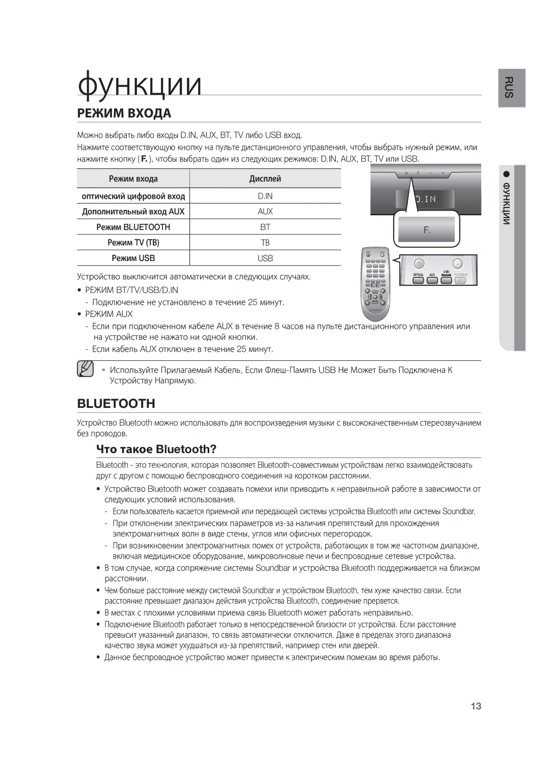 Samsung HW-H355/RU manual Что такое Bluetooth?, Usb 