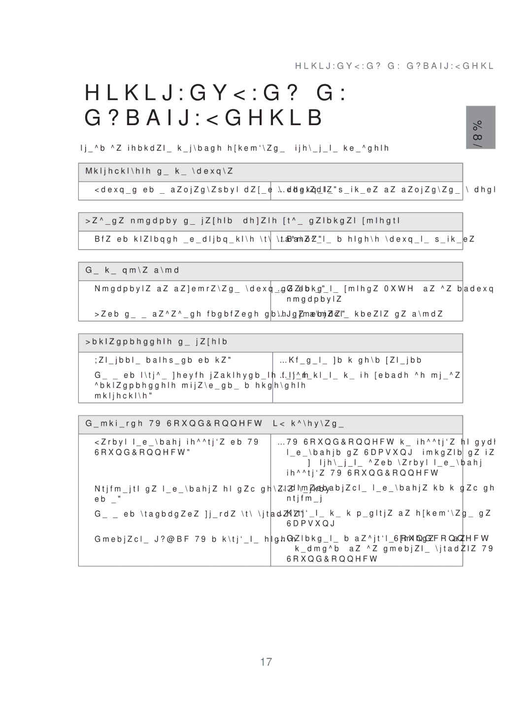 Samsung HW-H500/EN manual Отстраняване НА Неизправности 