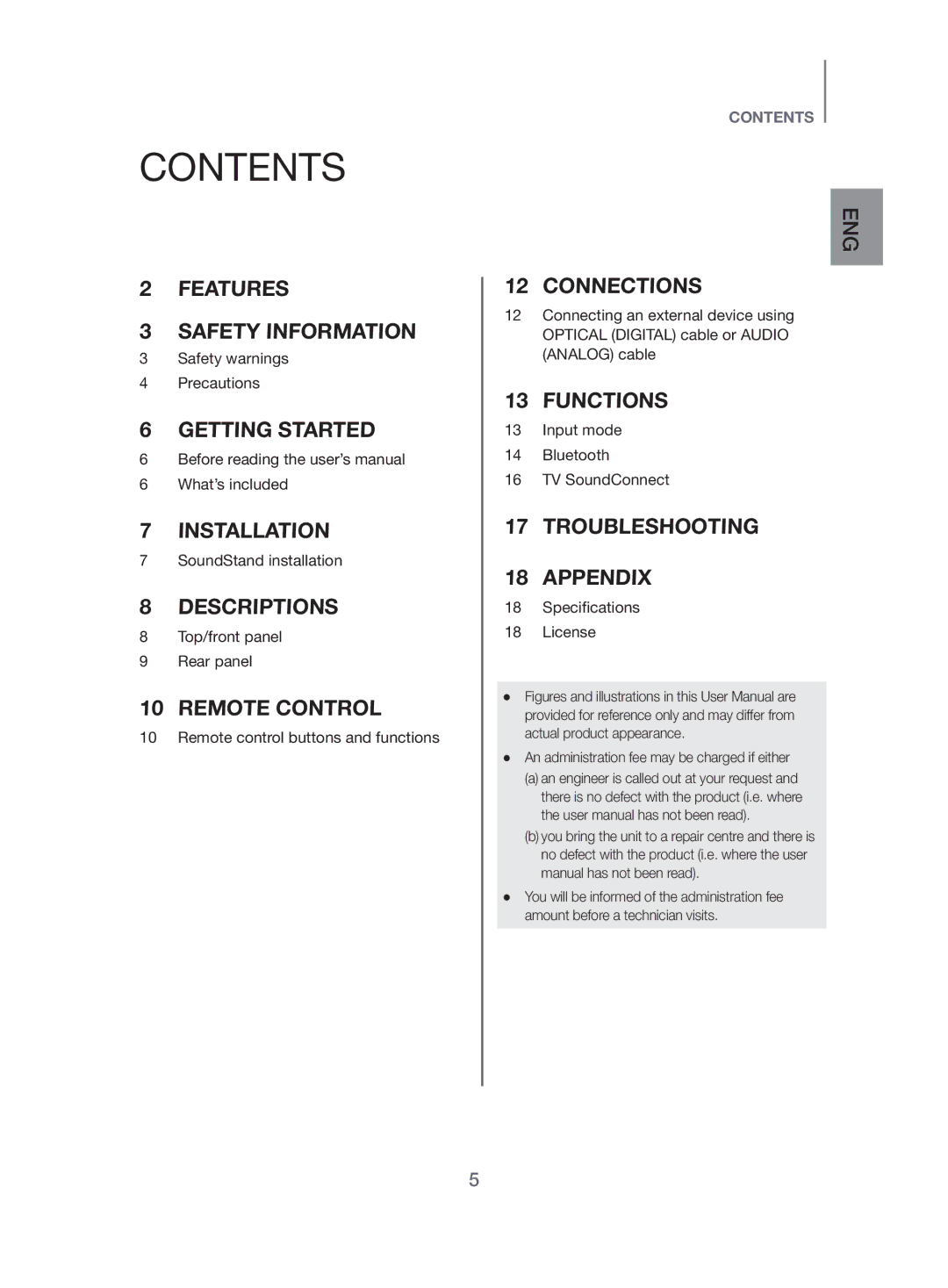 Samsung HW-H500/EN manual Contents 