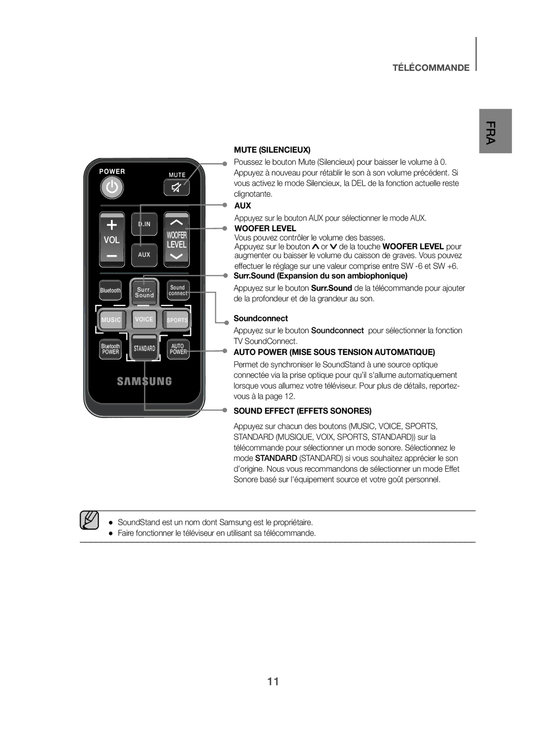 Samsung HW-H500/ZF manual Surr.Sound Expansion du son ambiophonique, Soundconnect 