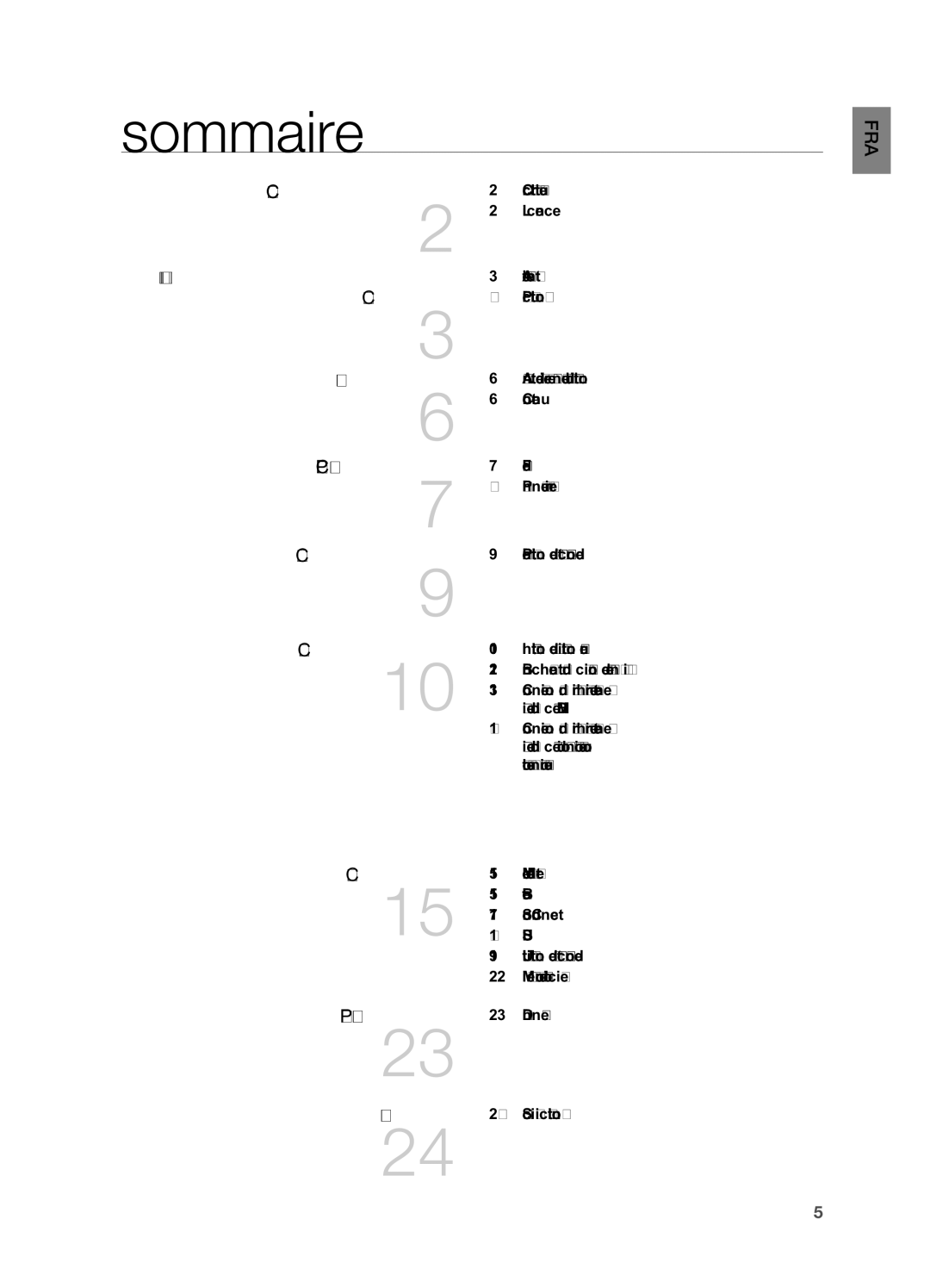 Samsung HW-H551/ZF, HW-H550/ZF manual Sommaire, Branchements Fonctions 