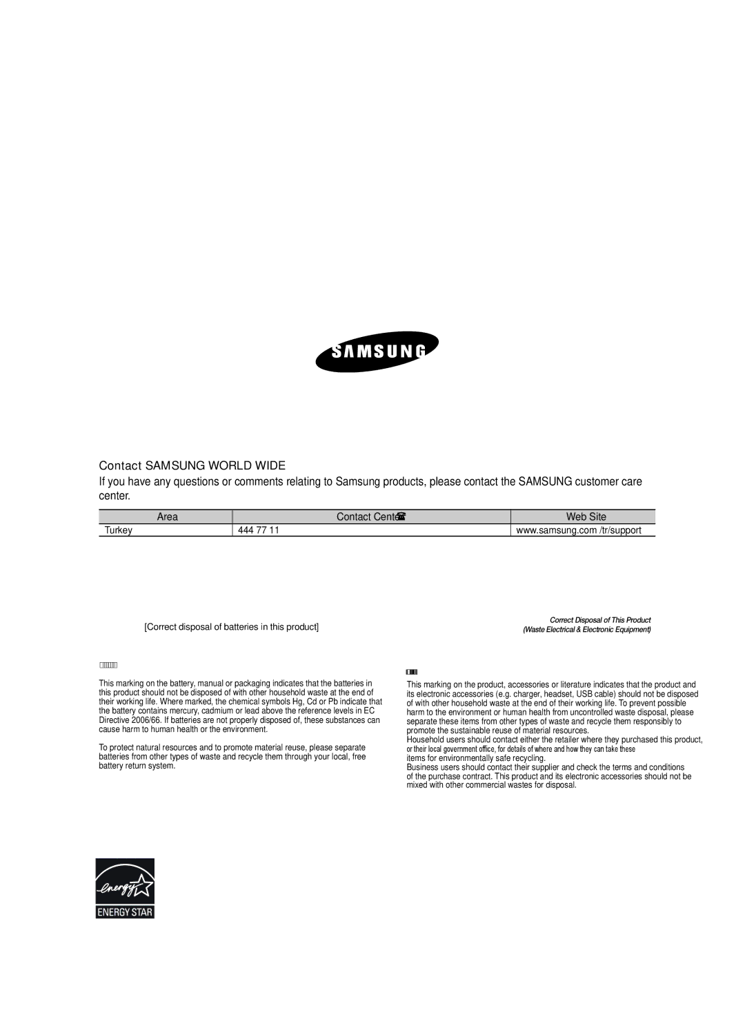 Samsung HW-H551/EN, HW-H551/TK, HW-H551/ZF manual Area 