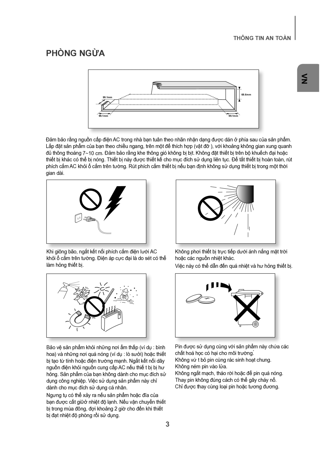 Samsung HW-H600/XV manual Phòng Ngừa, Ngưng tụ có thể xảy ra nếu sản phẩm hoặc đĩa của 