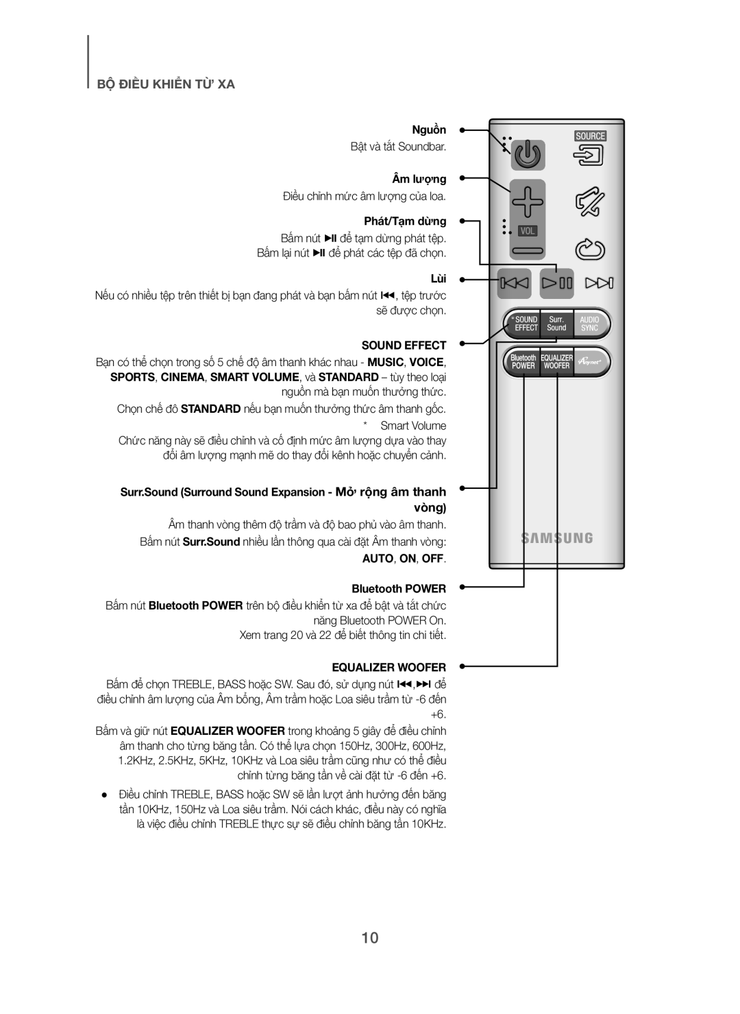 Samsung HW-H7501/XV manual Auto, On, Off 