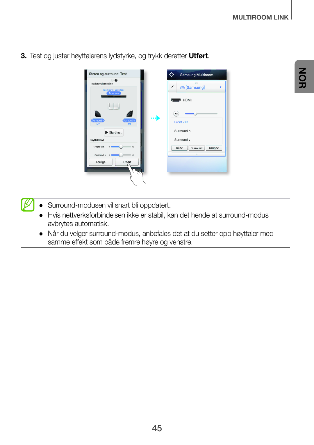 Samsung HW-H750/XE, HW-F751/XE, HW-H751/XE manual Nor 