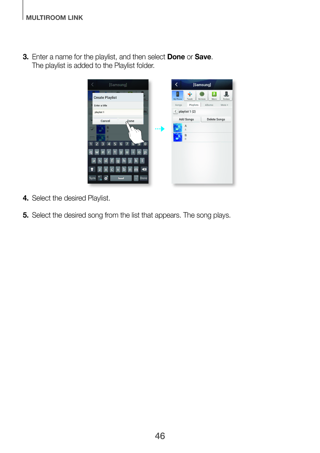 Samsung HW-H751/SQ manual Multiroom Link 