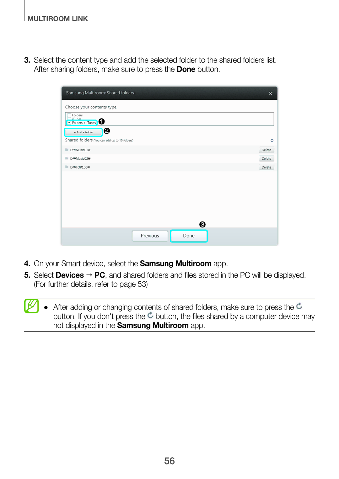 Samsung HW-H751/UM manual Multiroom Link 