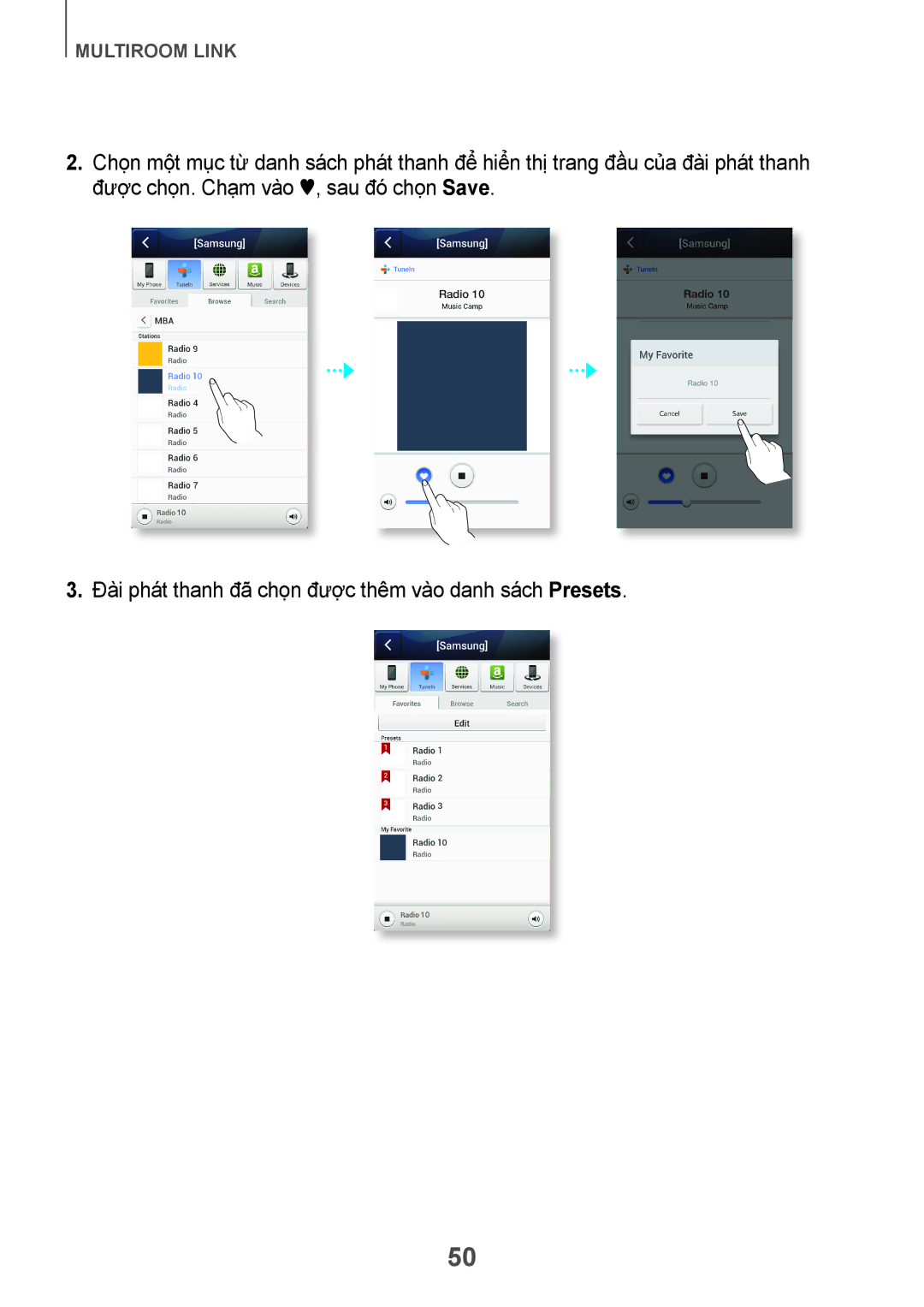 Samsung HW-H751/XV manual Multiroom Link 