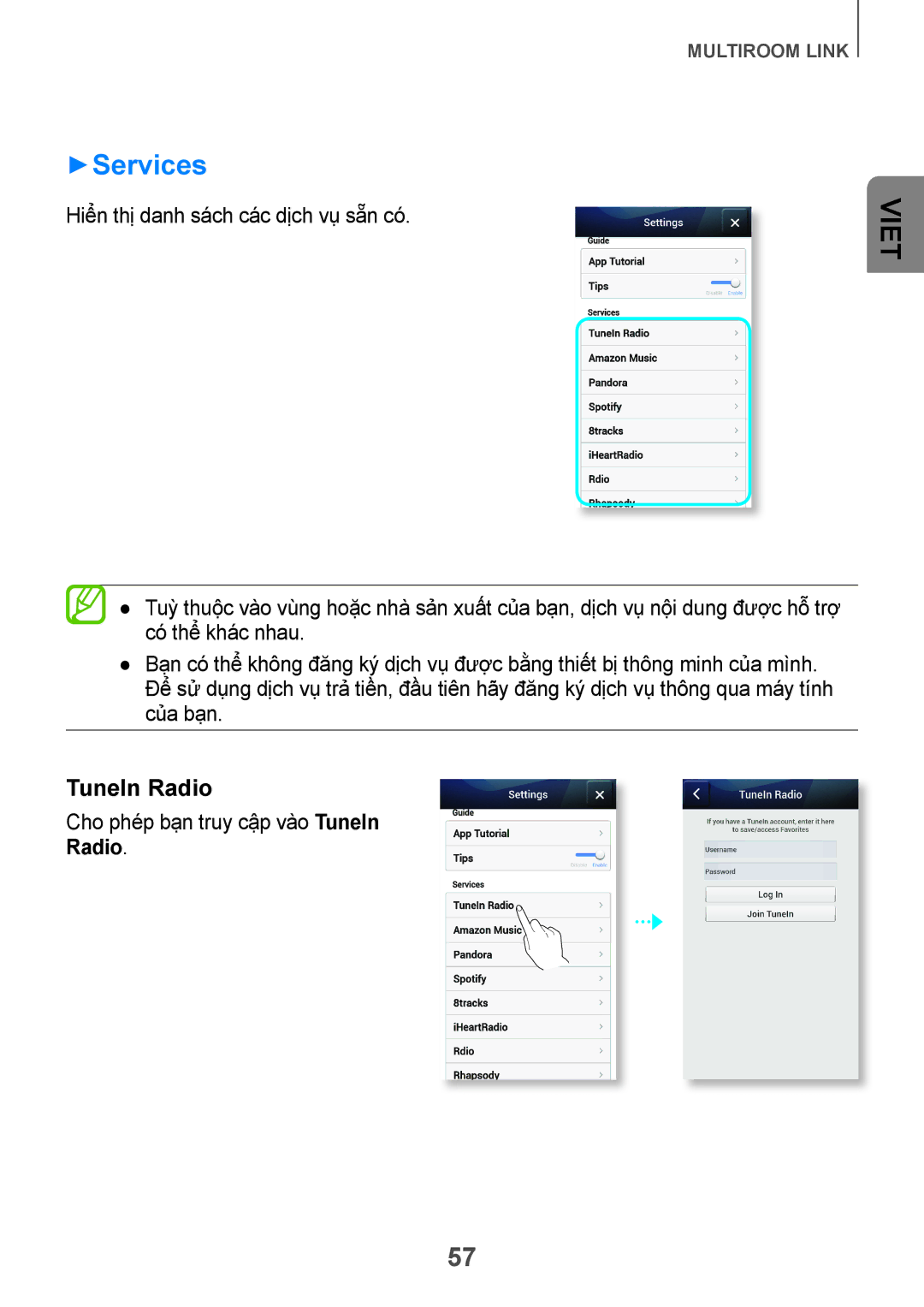 Samsung HW-H751/XV manual ++Services, Radio 