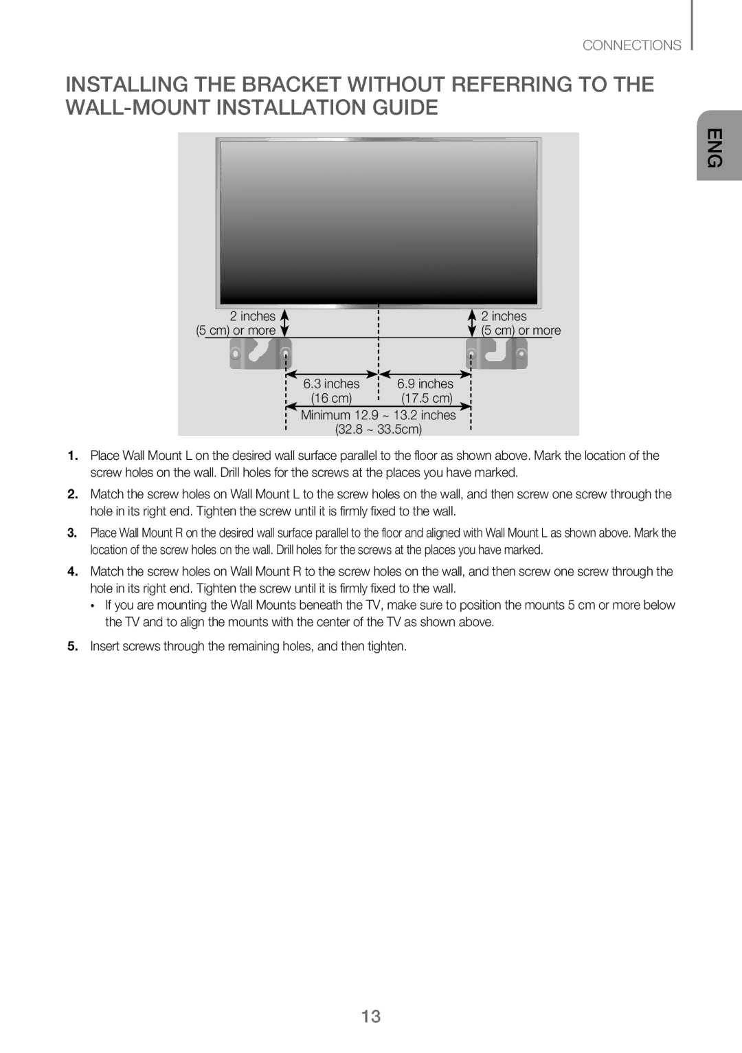 Samsung HW-J250/EN manual 17.5 cm 