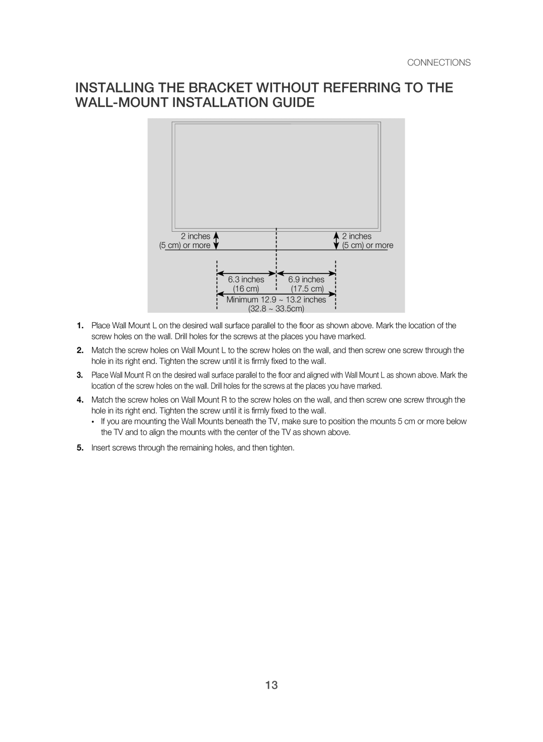 Samsung HW-J250/UM manual 17.5 cm 