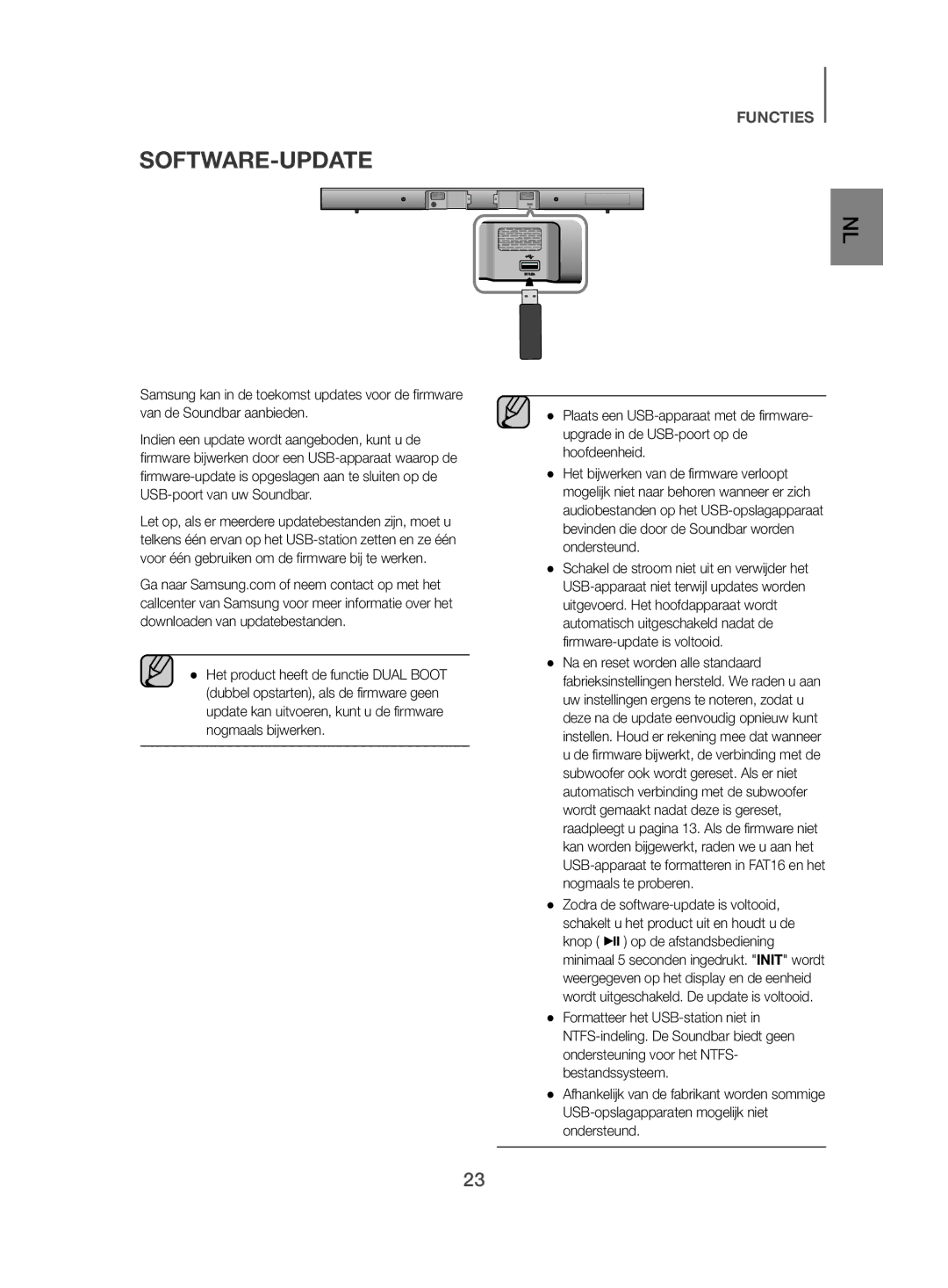 Samsung HW-J450/EN manual Software-Update 