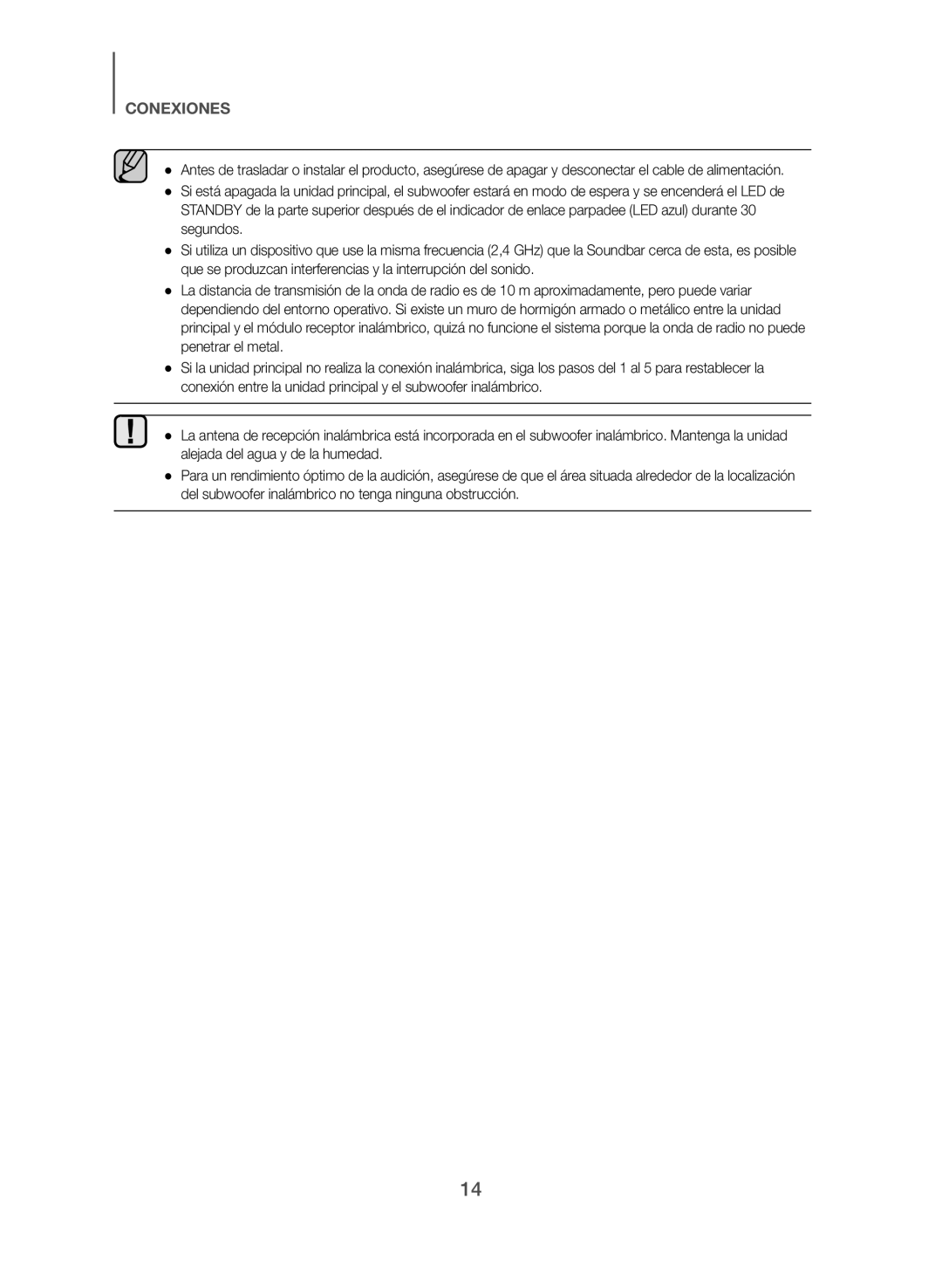 Samsung HW-J551/ZF, HW-J550/ZF manual Conexiones 