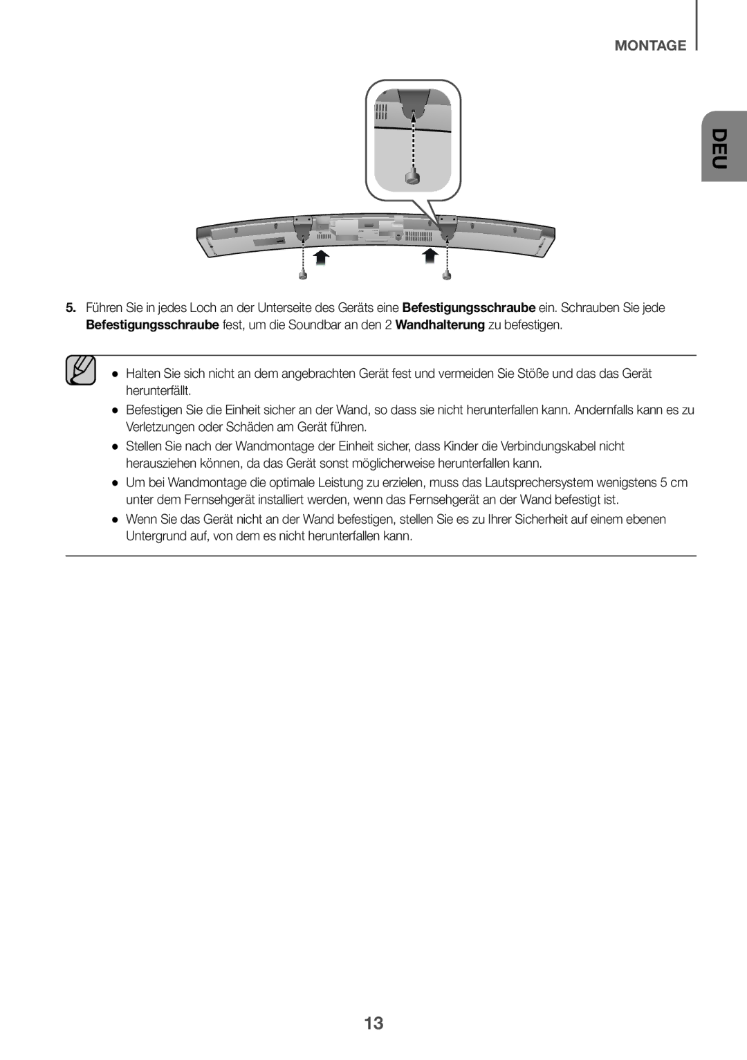 Samsung HW-J6011R/XE, HW-J6001R/EN, HW-J6000R/EN, HW-J6001R/ZF, HW-J6000R/ZF, HW-J6001R/XN, HW-J6010R/XE manual Deu 