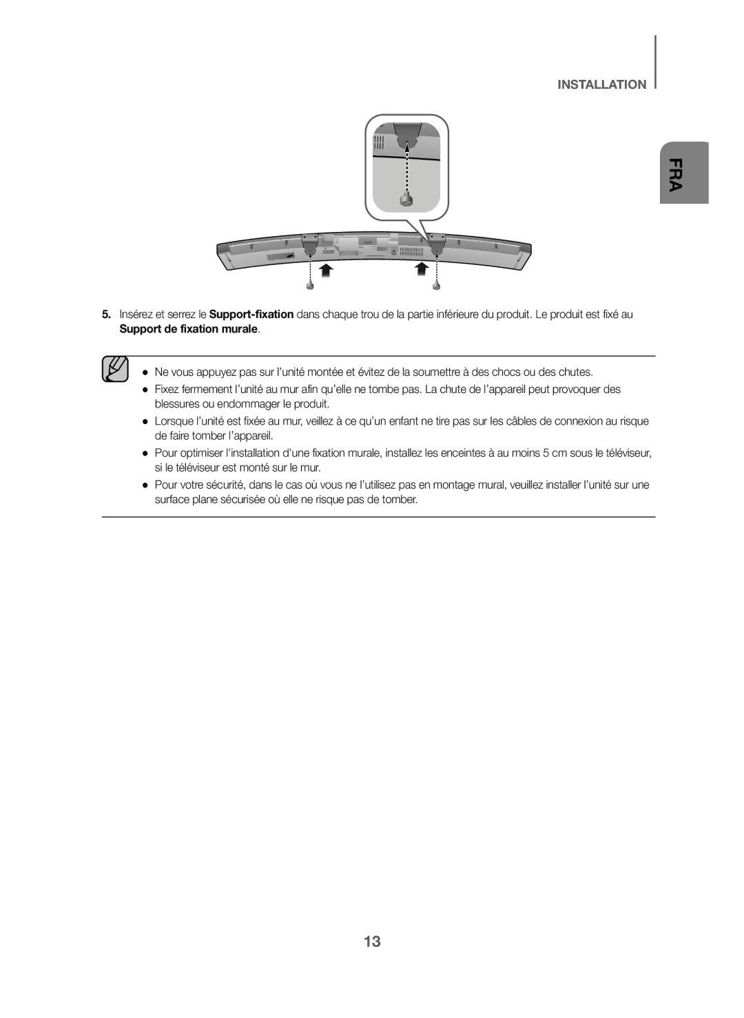 Samsung HW-J6001/ZF, HW-J6001/TK, HW-J6000/EN, HW-J6001/EN, HW-J6000/ZF, HW-J6001/XN, HW-J6011/XE, HW-J6010/XE manual Fra 